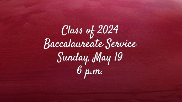 Baccalaureate - May 19